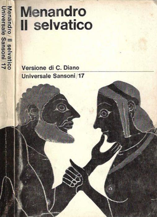 Il selvatico - Menandro - copertina