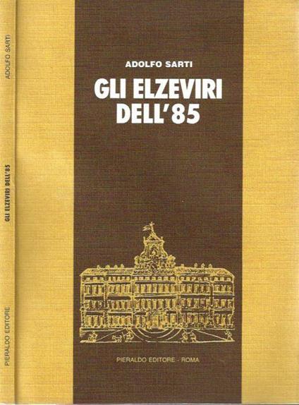 Gli elzeviri dell'85 - copertina