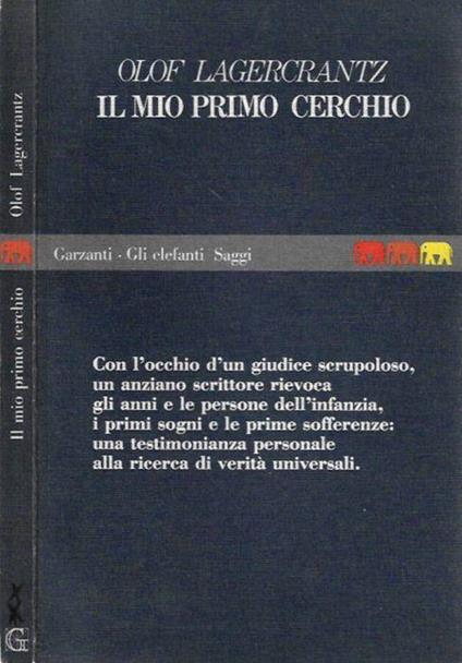 Il mio primo cerchio - Olof Lagercrantz - copertina
