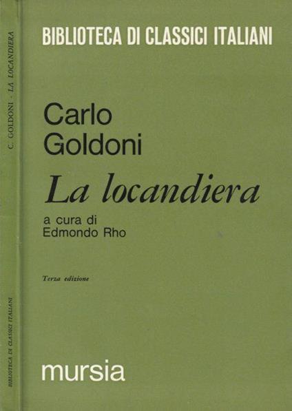 La locandiera - Carlo Goldoni - copertina