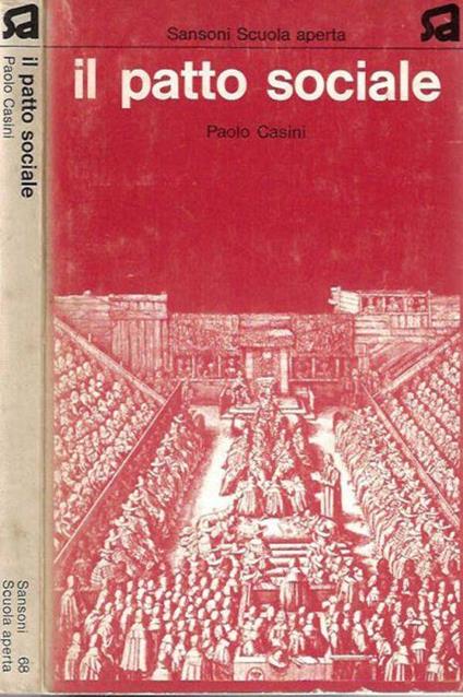 Il patto sociale - Paolo Casini - copertina