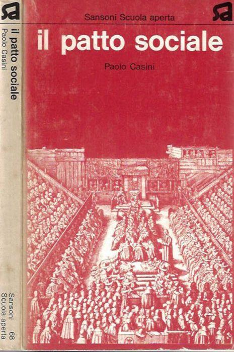 Il patto sociale - Paolo Casini - copertina