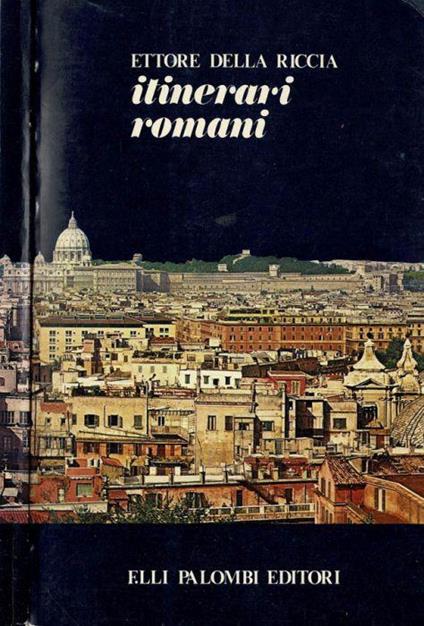 Itinerari Romani - Ettore Della Riccia - copertina