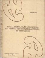 Forma simbolica ed allegorica nei 