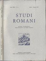 Studi romani anno 1975 N. 2