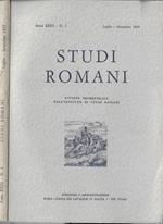 Studi romani anno 1975 N. 3