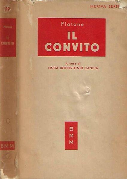 Il convito - Platone - copertina