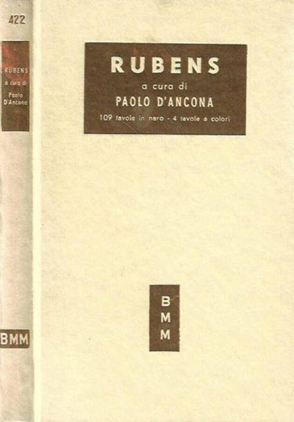 Rubens - Paolo D'Ancona - copertina