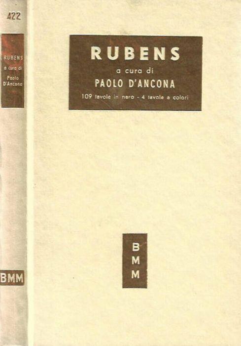 Rubens - Paolo D'Ancona - copertina