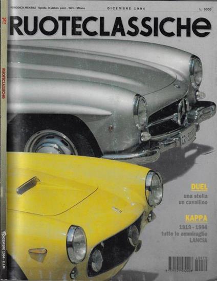 Ruoteclassiche anno 1994 N. 79 - copertina