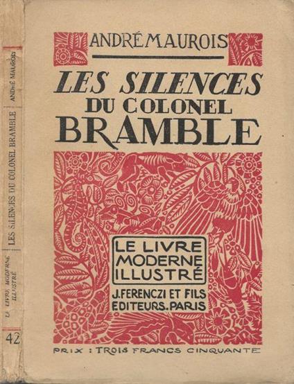 Les silences du Colonel Bramble - André Maurois - copertina
