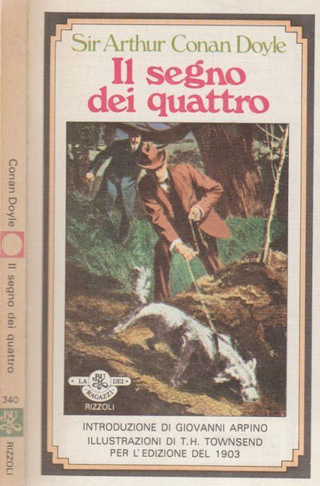 Il segno dei quattro - Arthur Conan Doyle - copertina