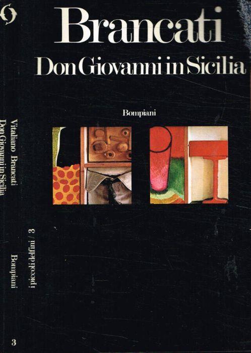 Don Giovanni in Sicilia - Vitaliano Brancati - copertina