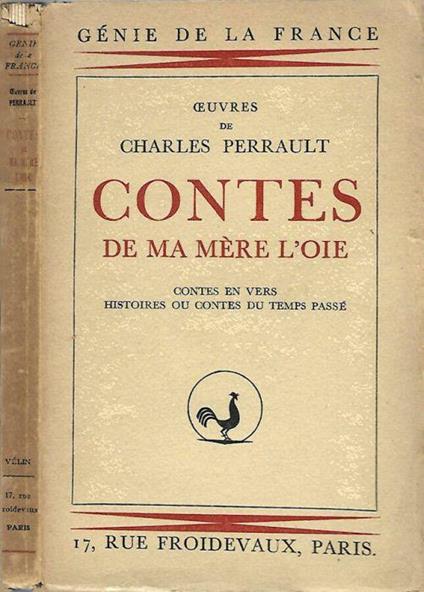Oeuvres de Charles Perrault. Contes de ma mère l'Oie - Charles Perrault - copertina