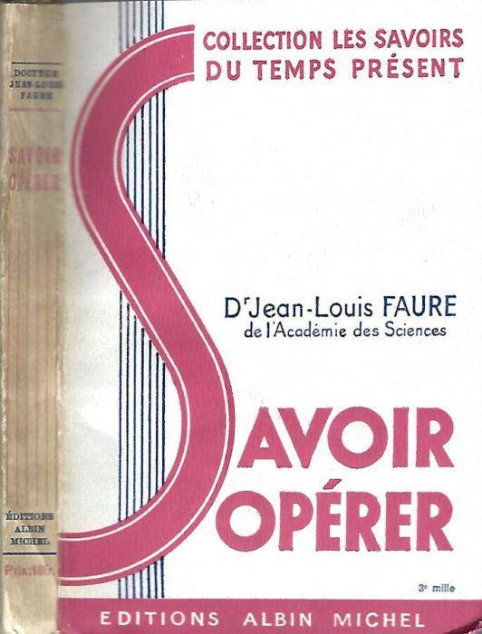 Savoir Opérer - copertina