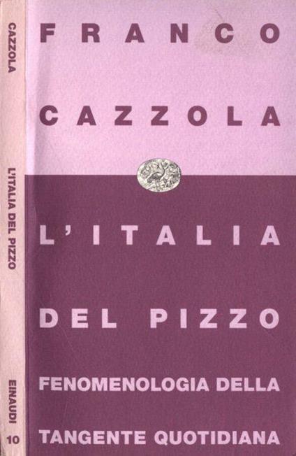 L' Italia del pizzo - Franco Cazzola - copertina