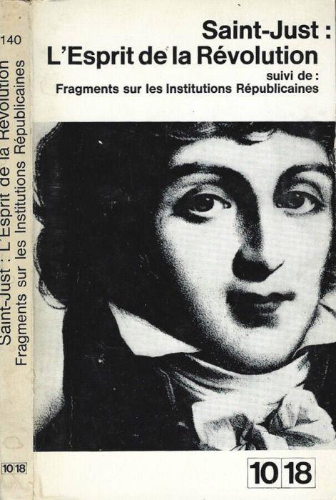 L' Esprit de la Révolution - copertina