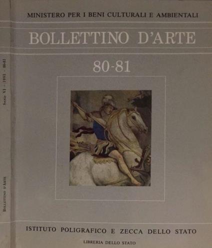 Bolletino d'Arte - copertina
