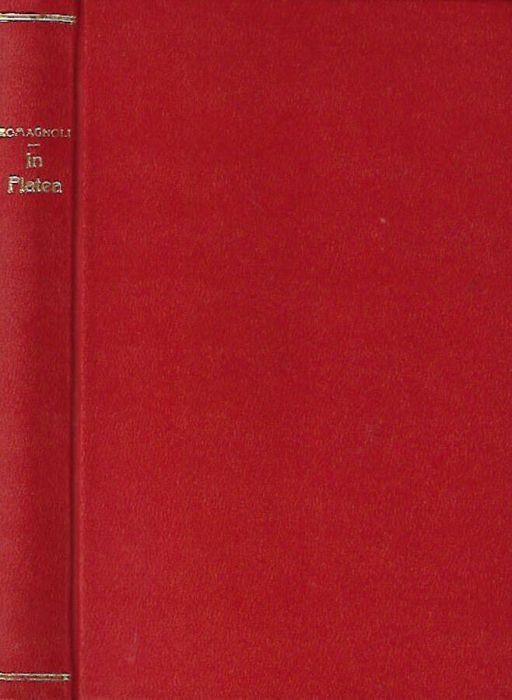 In platea - Ettore Romagnoli - copertina