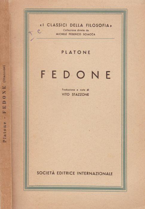 Fedone - Platone - copertina