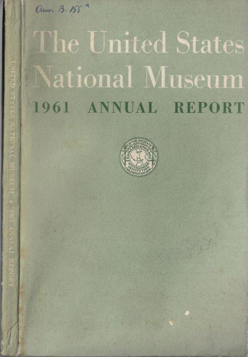 The United States National Museum 1961 annual report - copertina
