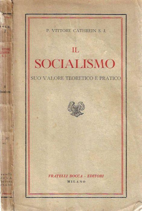 Il Socialismo - copertina