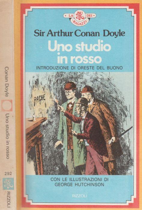 Uno studio in rosso - Arthur Conan Doyle - copertina