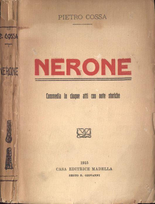 Nerone - Pietro Cossa - copertina