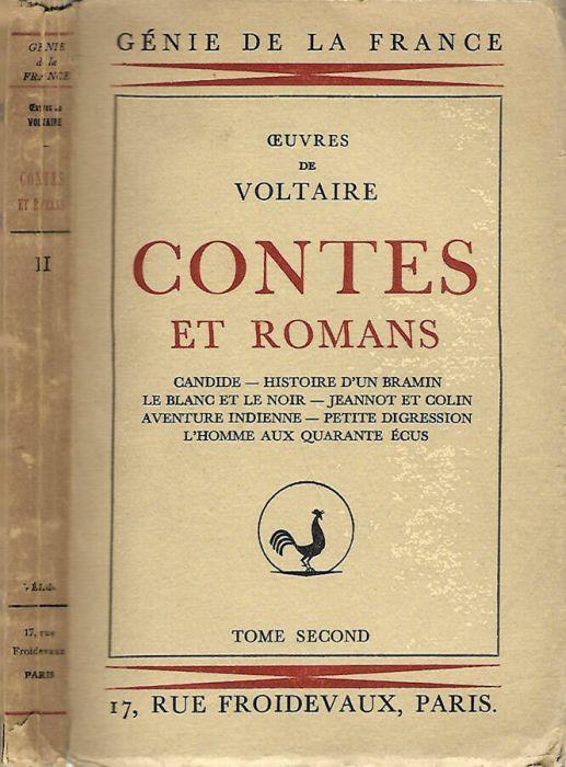 Oeuvres de Voltaire. Contes et Romans Tome Second - Voltaire - copertina