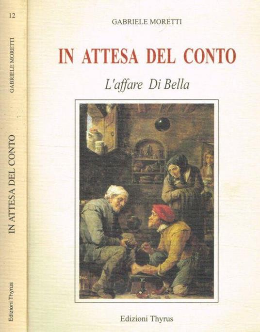 In attesa del conto - Gabriele Moretti - copertina