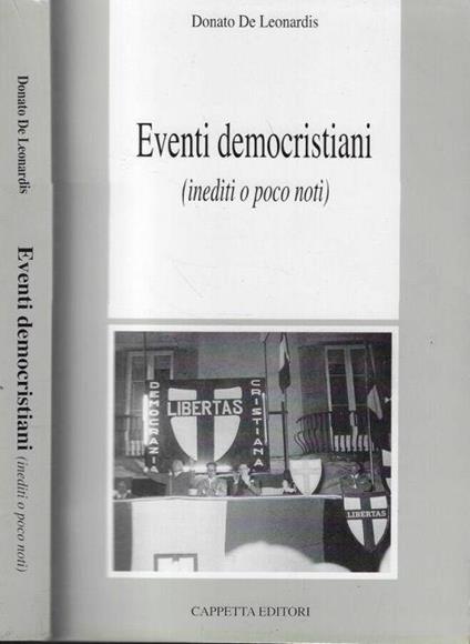 Eventi democristiani (inediti o poco noti) - copertina