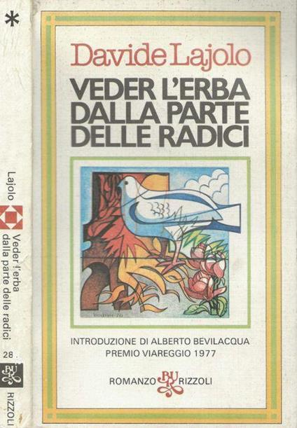 Veder l’erba dalla parte delle radici - Davide Lajolo - copertina