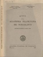 Atti della Accademia Peloritana dei Pericolanti - Lettere Filosofia e Belle Arti
