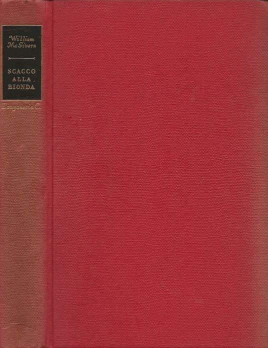 Scacco alla bionda - William McGivern - copertina