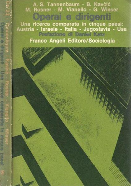 Operai e dirigenti - copertina