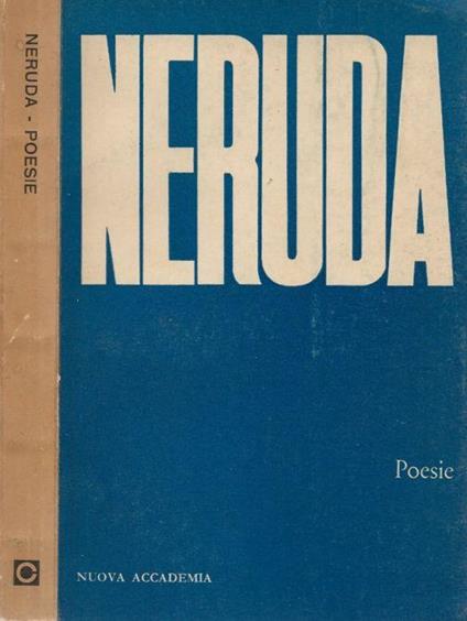 Poesie - Pablo Neruda - copertina