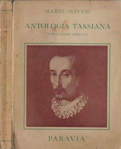 Antologia tassiana - Mario Oliveri - copertina
