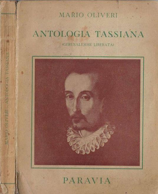 Antologia tassiana - Mario Oliveri - copertina