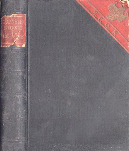 Le vite - Cornelio Nepote - copertina