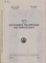 Atti della Accademia Peloritana dei Pericolanti - (Scienze Medico-Biologiche)