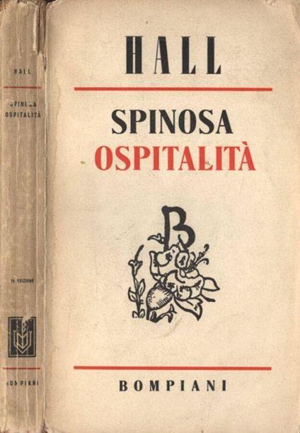Spinosa ospitalità - copertina