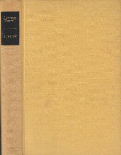 Justine - Lawrence Durrell - copertina