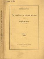 Proceedings of The Academy of Natural Sciences of Philadelphia. Vol.115, anno 1963