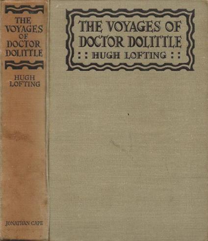 The Voyages of Doctor Dolittle - Hugh Lofting - copertina