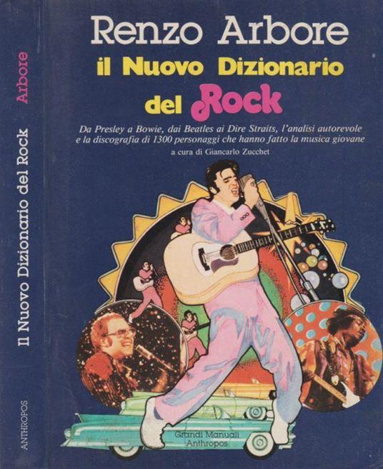 Il nuovo dizionario del rock - Renzo Arbore - copertina