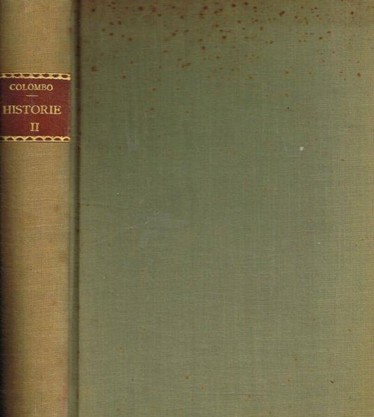 Le historie della vita e dei fatti di Cristoforo Colombo vol.II - copertina