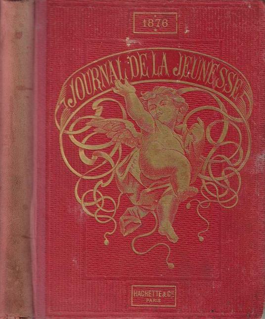 Le journal de la Jeunesse premier semestre 1876 - copertina