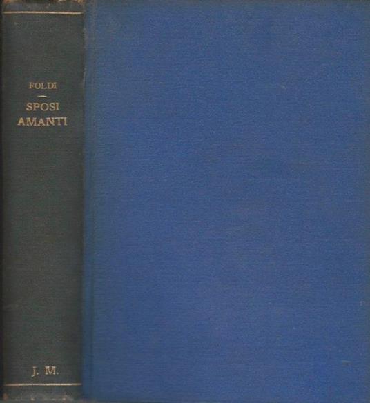 Sposi amanti - Mihàly Földi - copertina