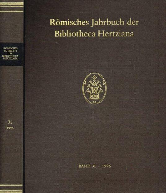 Romisches Jahrbuch der Bibliotheca Hertziana Band 31, 1996 - copertina