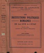 Les institutions politiques romaines de la cité a l'état